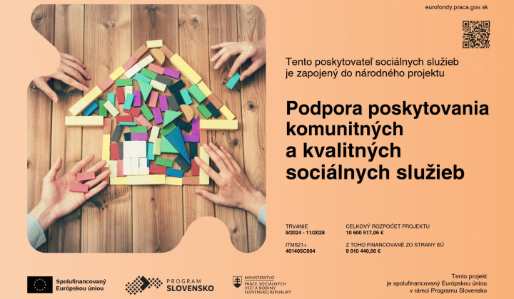 1. fotografia fotogalérie Aktuality / Podpora poskytovania komunitných a kvalitných sociálnych služieb - foto