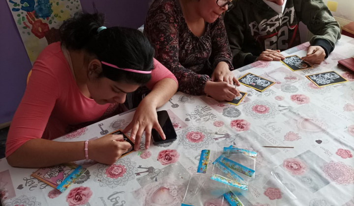 9. fotografia fotogalérie Pracovná terapia