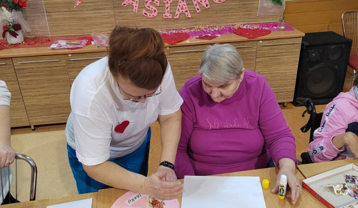 4. fotografia fotogalérie Výroba valentínok - foto