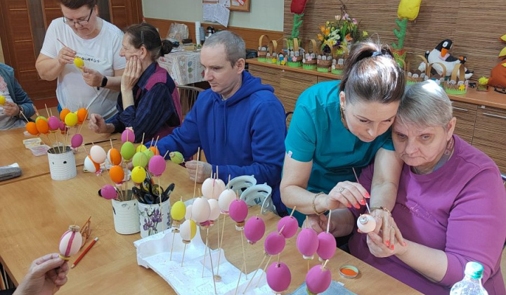 5. fotografia fotogalérie Zdobenie veľkonočných vajíčok - foto