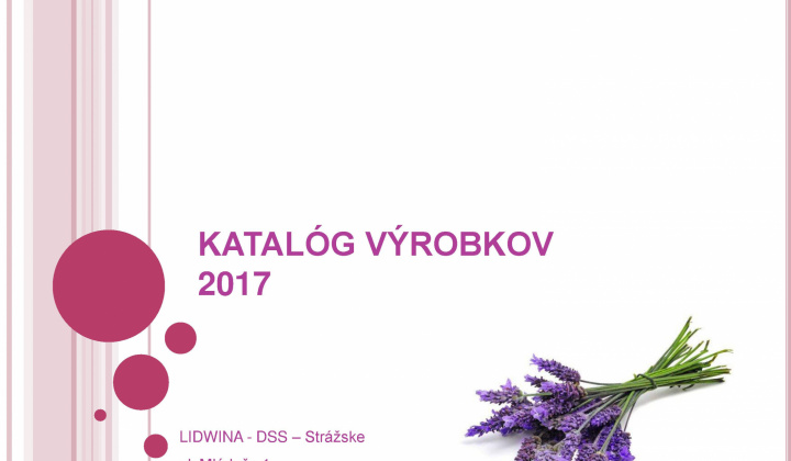 1. fotografia fotogalérie Katalóg výrobkov