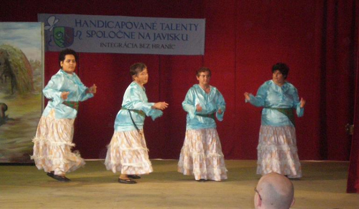 10. fotografia fotogalérie Handicapované talenty spoločne na javisku - foto
