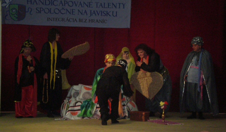 11. fotografia fotogalérie Handicapované talenty spoločne na javisku - foto